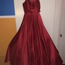 Red Ball Dress