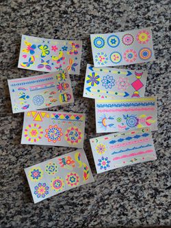 temp tattoos