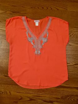 NEW Women’s Coral Blouse Size XL