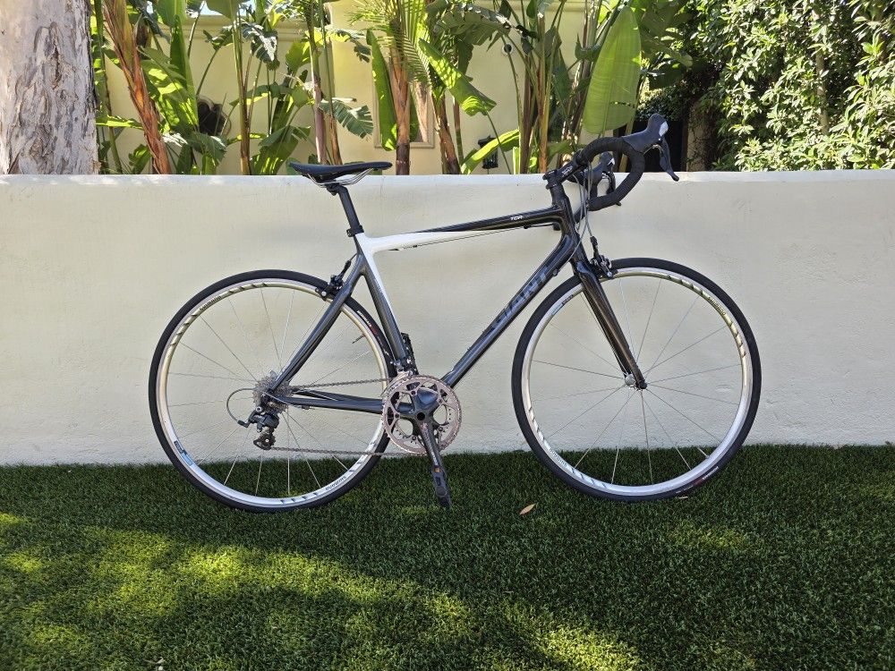 18.6 lb. All-Carbon Giant TCR C2 Racing Bike