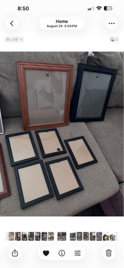 Picture frame Lot -variety sizes