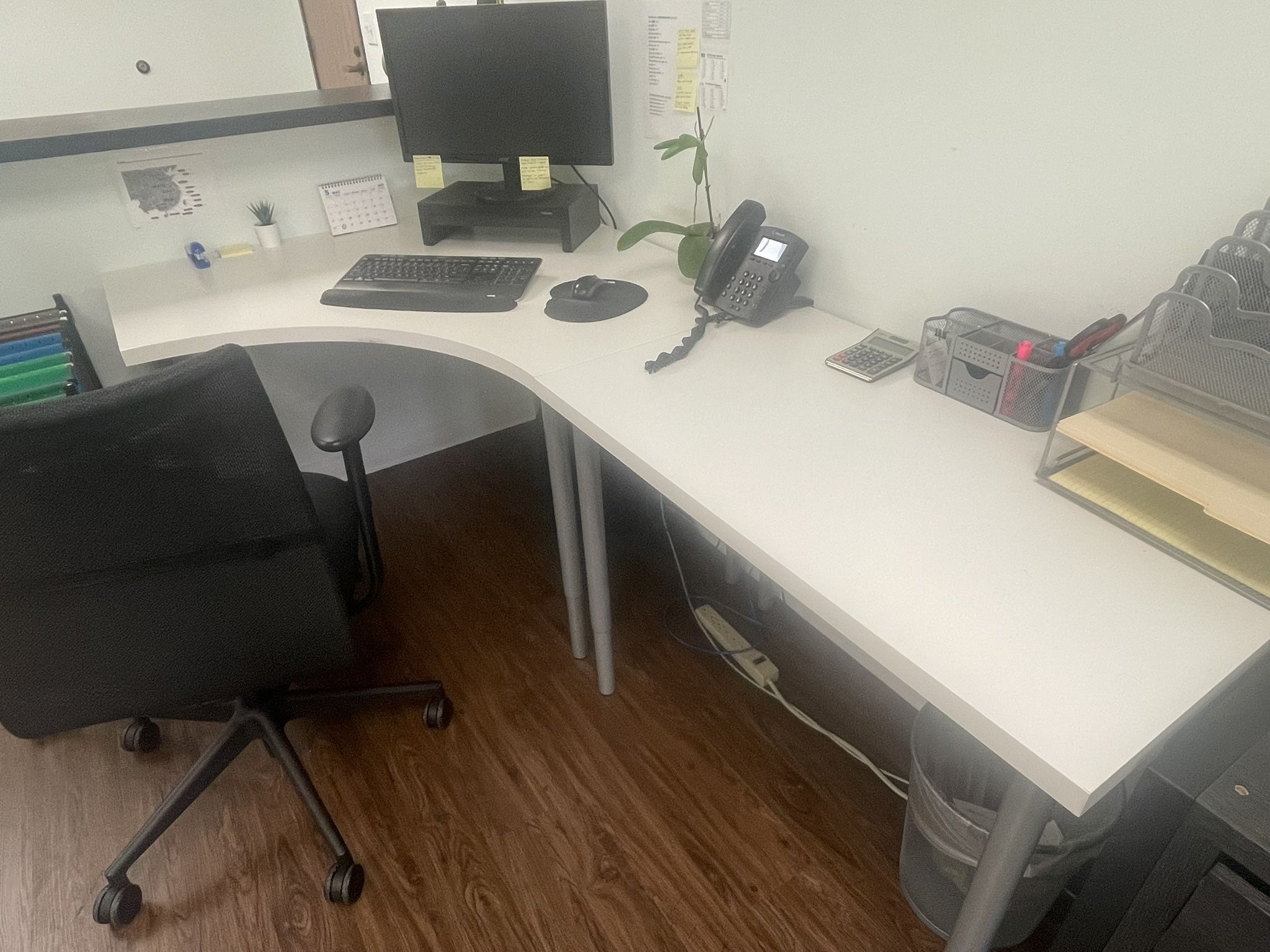 Ikea Corner Desk (removable Legs) - 2 Sets
