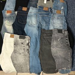 14 Pairs Of Jeans Handful Brand New With/without Tags