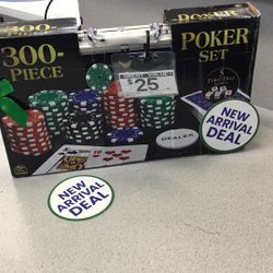 $25.  Cardinal Class, Poker Set.
