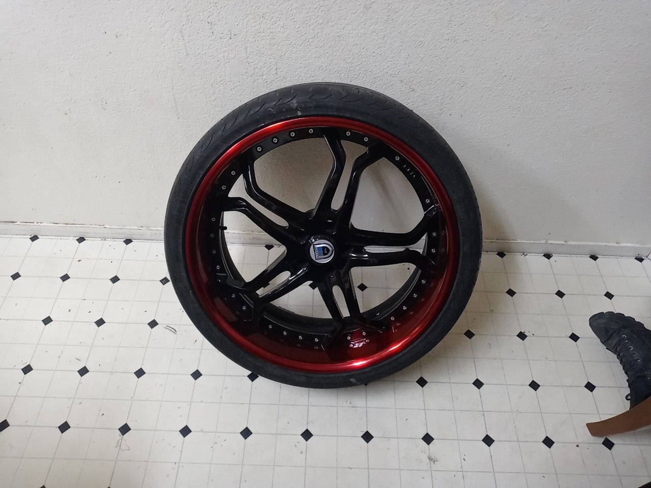 Asanti 22" staggered rims