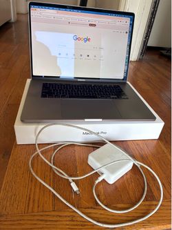 MacBook Pro 16” late 2019