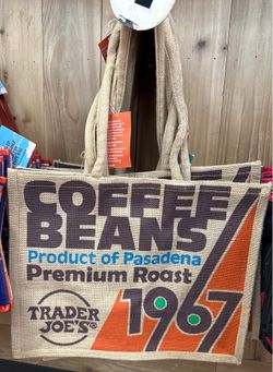 Trader Joe’s Jute Tote Bag
