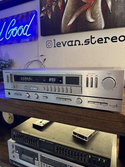Vintage 1983 Technics SA-424 Stereo Receiver | New Class A, Phono Input, Digital Tuner
