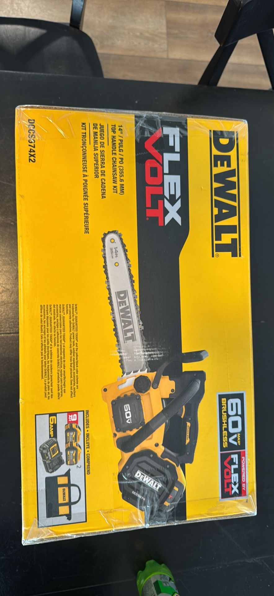 Dewalt Flex Volt 60V 14" Brushless Chainsaw (New)