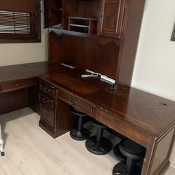 Real Wood Corner Desk 