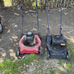 Bagless Lawnmowers $45 Each