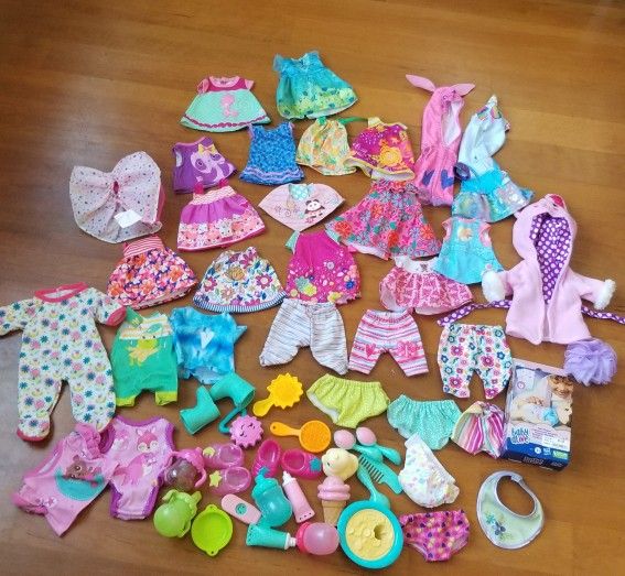 Baby Alive Doll Clothes & Accessories $60