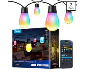 Govee S14 Bulb Outdoor String Lights 2, 96ft