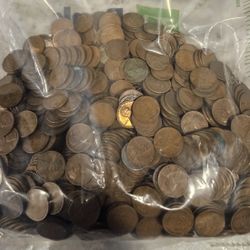 LINCOLN WHEAT PENNY 10 LB bag.  1(contact info removed)