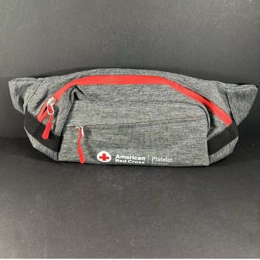 American Red Cross Platelet Donor Fanny Pack, Cross Body Bag