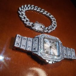 Rare imported Australian💎Lab Diamond Simulated💎Unisex Resizable Links💎Look like Money without overspending 🤑 New  2 for 100 or 60 each💎 ✨💎✨💎⭐