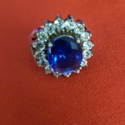 Silver Ring Silver Size 6-7