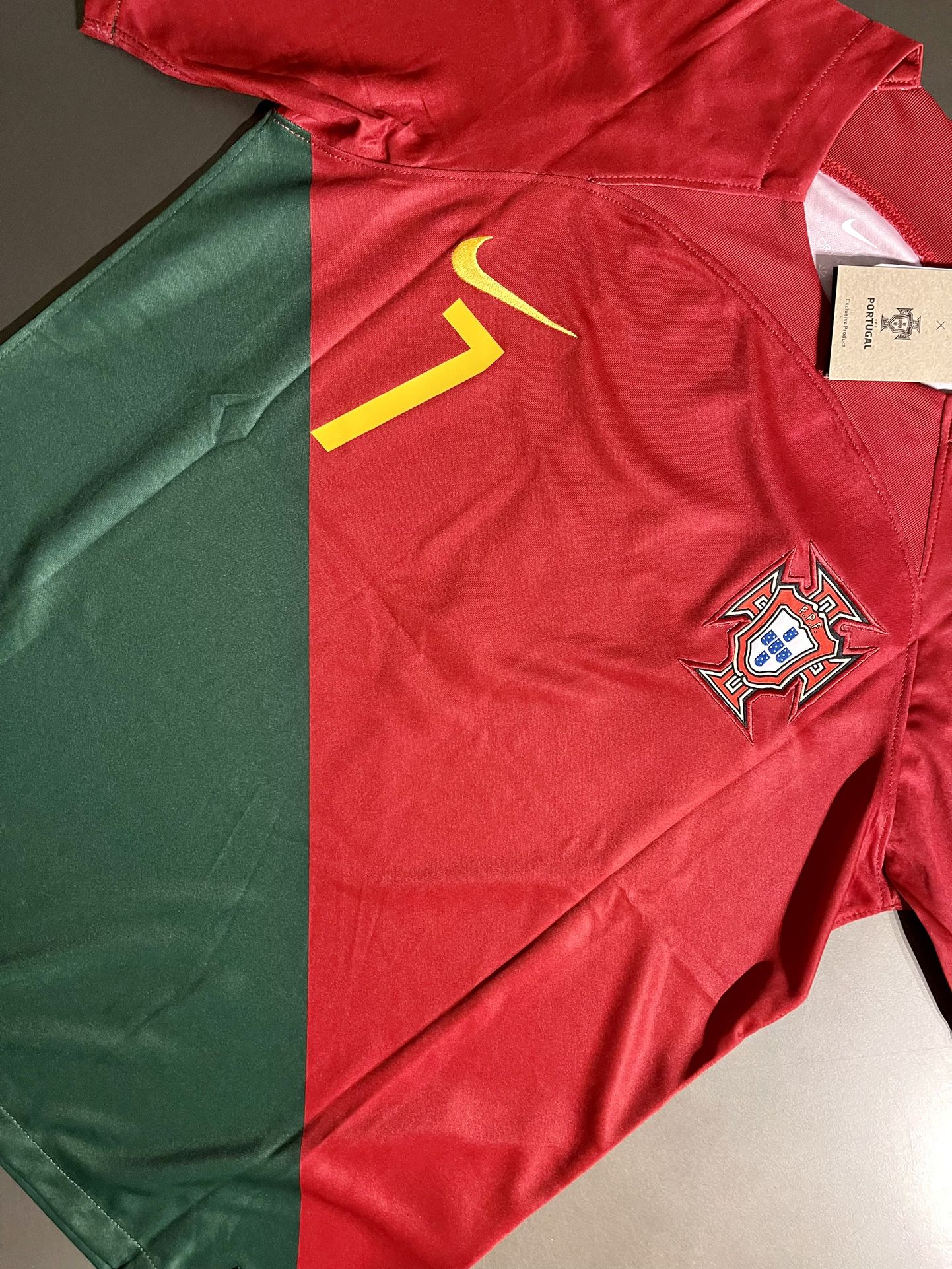 Portugal Ronaldo #7 home Soccer men jersey National Team World Cup 2022  