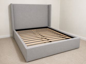 Upholstered King Bed Frame