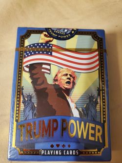 TRUMP playing cards