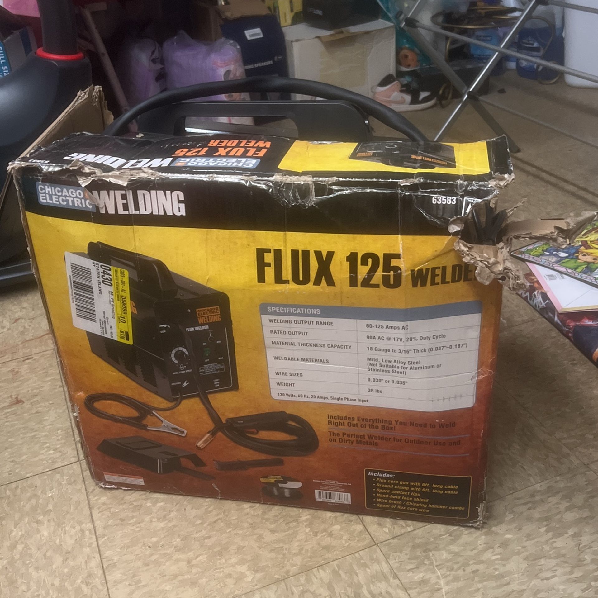 Flux 125 Welder