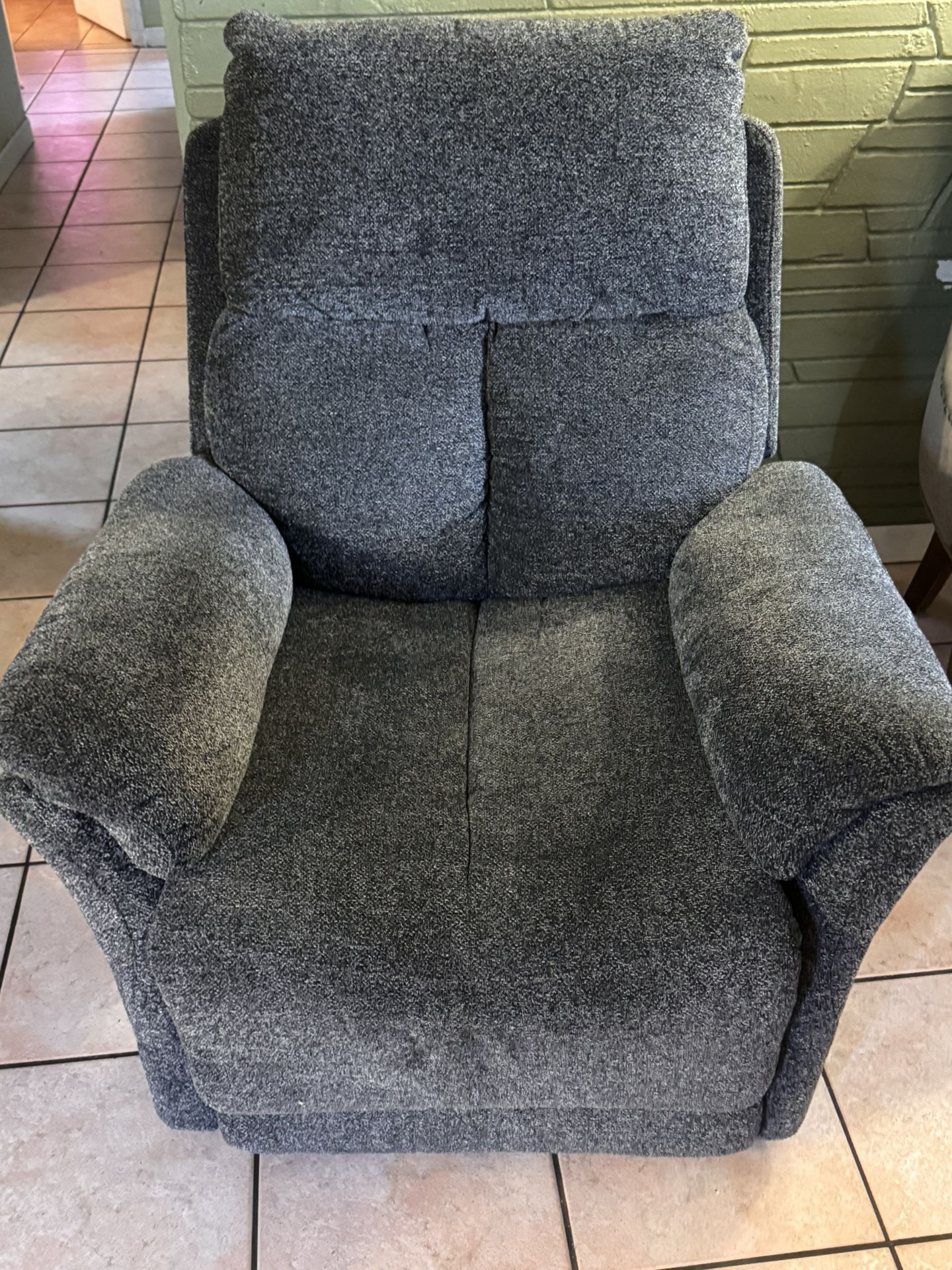 Blue Rocker Recliner