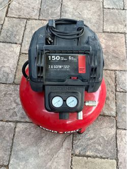 6 Gal. 150 PSI Portable Electric Air Compressor with 16-Gauge, 18-Gauge and 23-Gauge Nailer 3 Tool Combo Kit