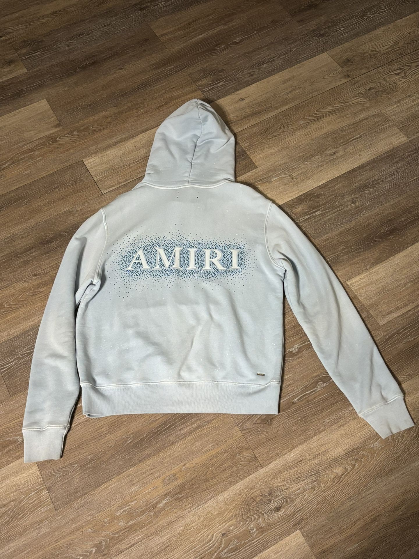 Amiri hoodie with crystal/ diamond-style
