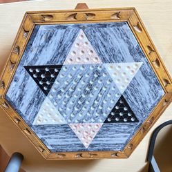 Chinese Checkers Marble Board Set