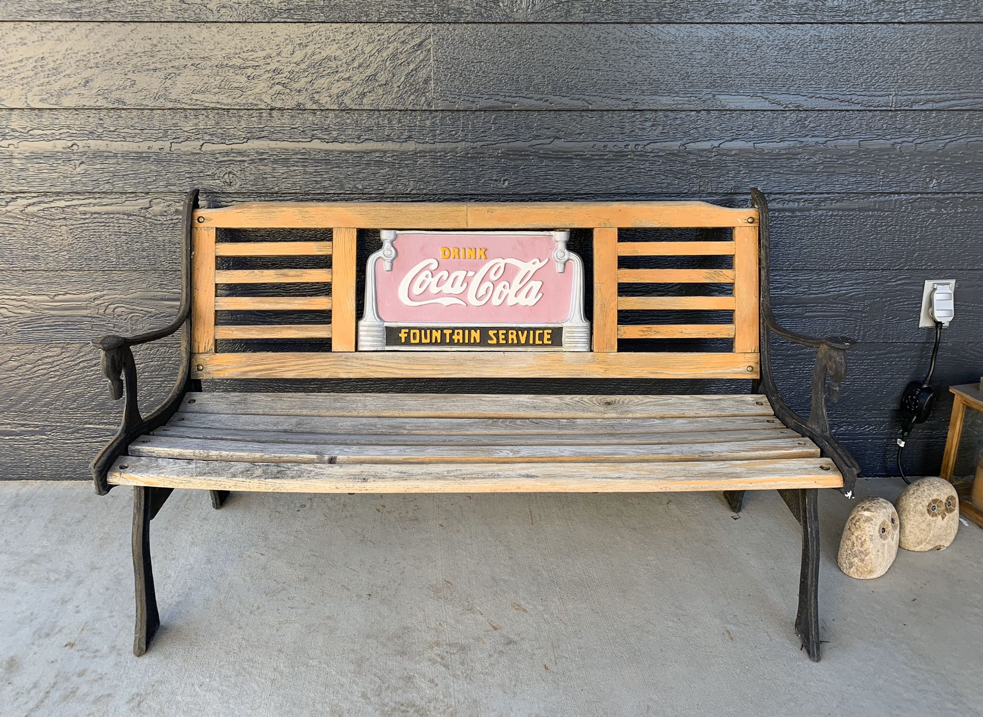 Vintage Coca Cola Bench