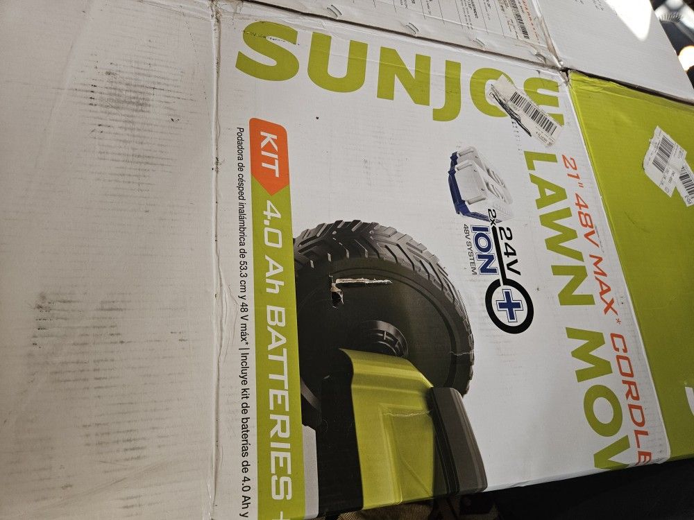 Sunjoe Lawnmower