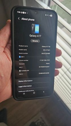 Samsung Galaxy A17 5G Smart Phone Unlocked