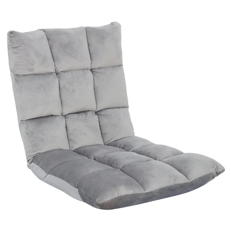 ZENSTYLE Adjustable Floor Chair Bed Couch Recliner Lazy Seat Sofa Chair Folding Gaming Lounger Paddi