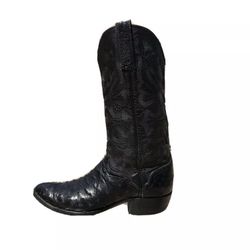 El Dorado Ostrich Cowboy Boots