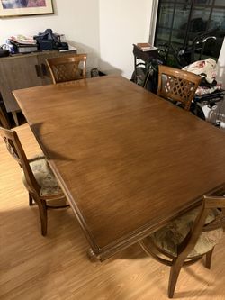 Dining Table + 8 Chairs – $125 (Venice)