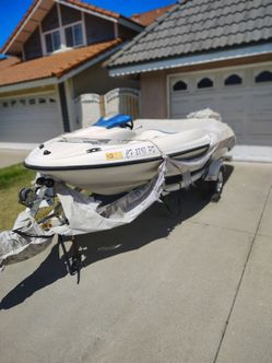 Seadoo Speedster dual motor boat