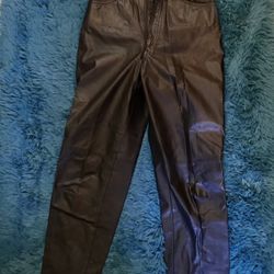 Ricardo Lenzi  Women’s Vintage Leather Pants ! $27.00