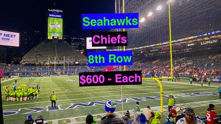Seahawks Chiefs Tickets