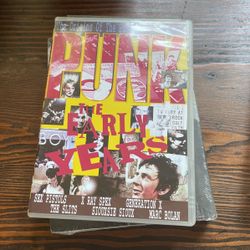 Punk The Early Years DVD