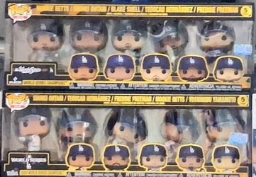 Dodgers Funko pop 5 set