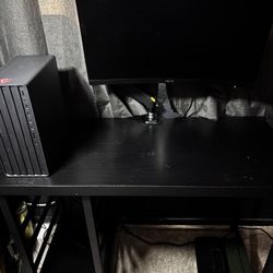 Desktop gaming PC HP ENVY TE01 i7 32gb 1TB + ASUS 4k Monitor + Accessories And Desk