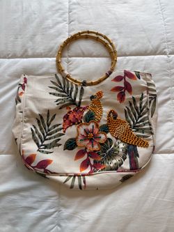 Floral handbag
