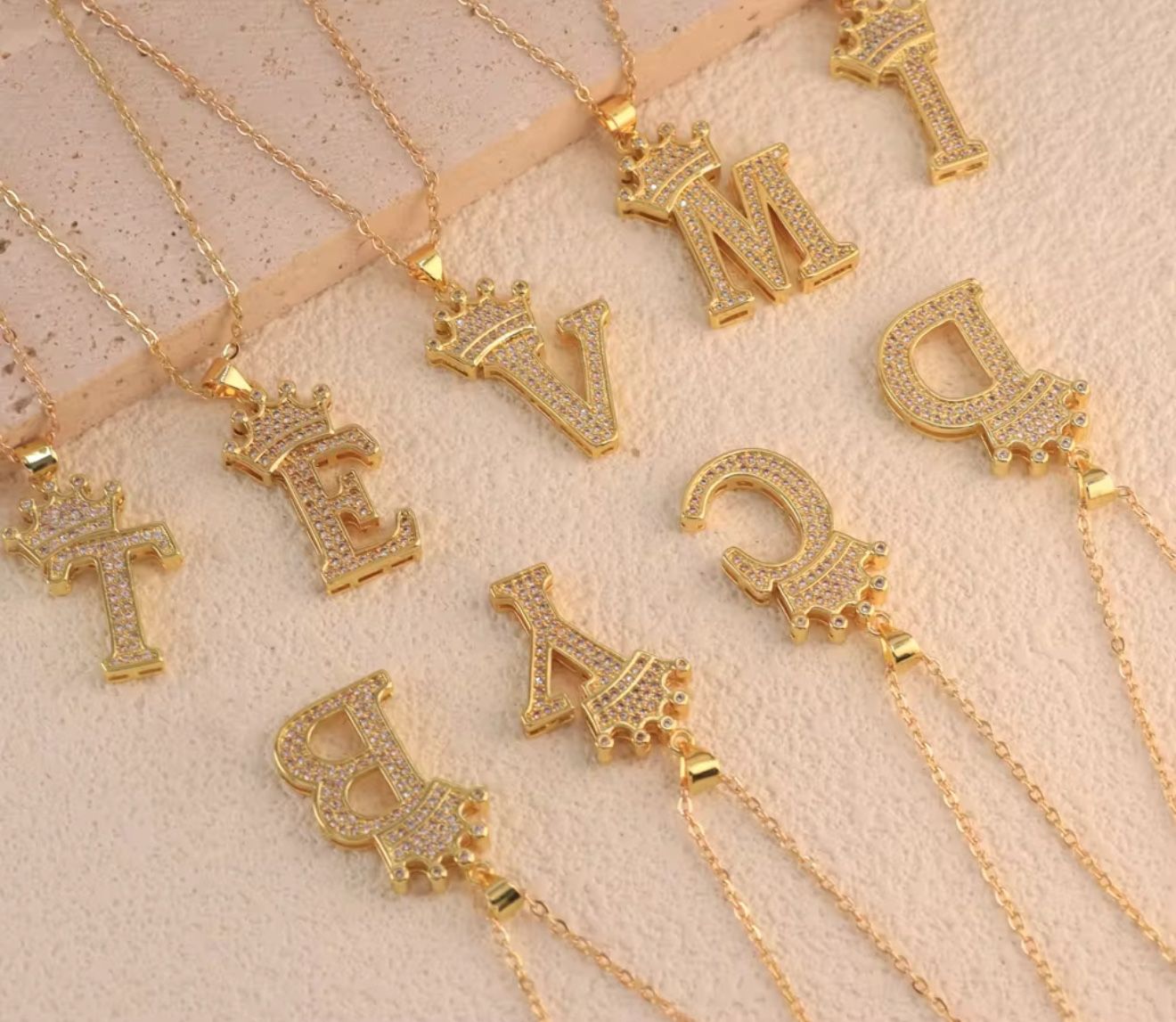 Initial Pendant Necklace