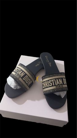 Deep Blue Embroidered Cotton