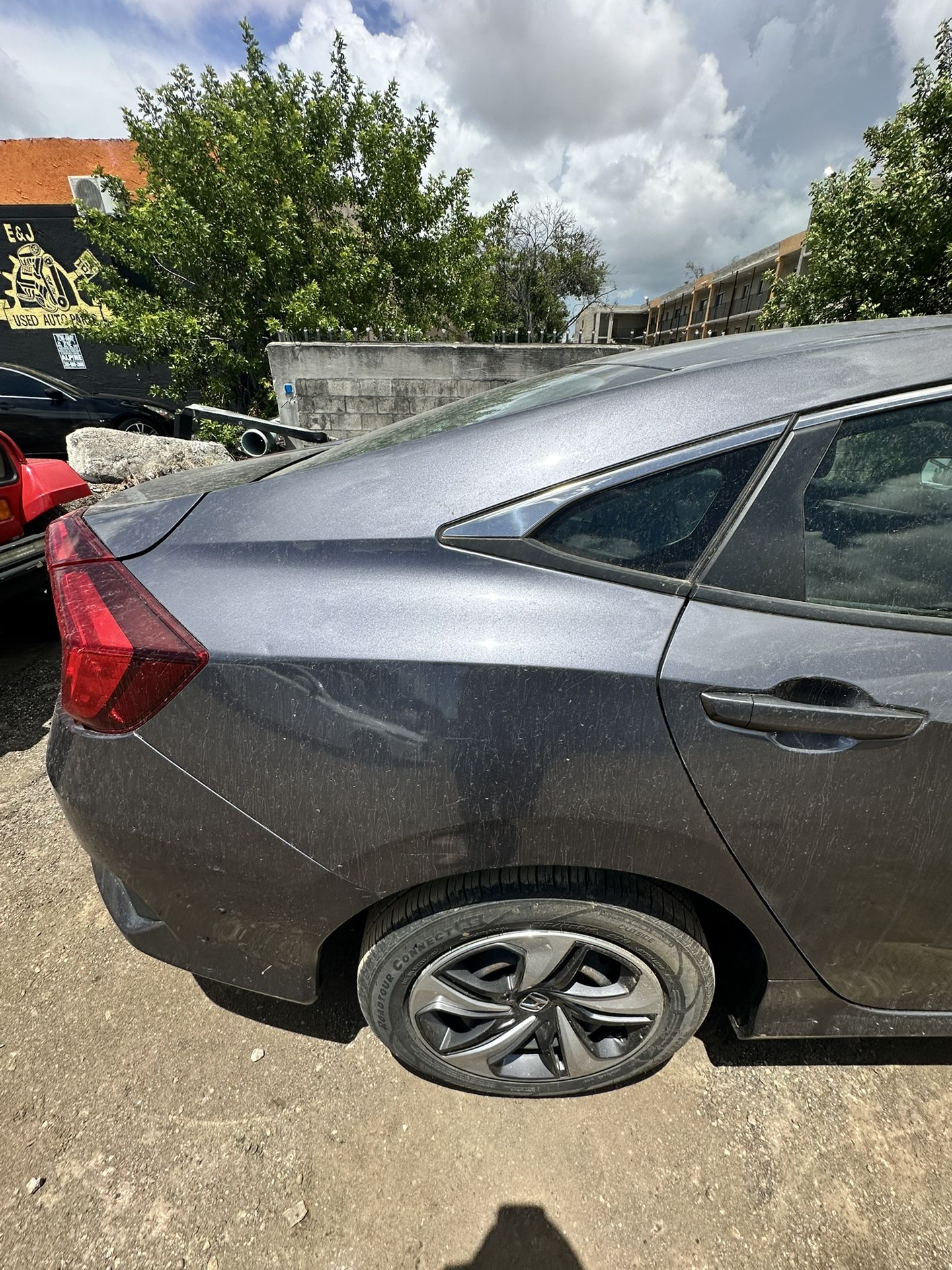 2016-2021 HONDA CIVIC SEDAN QUARTER PANEL RIGHT PASSENGER SIDE