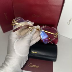 Cartier Cut Heart Gold Clear💎