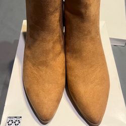 Women's - A New Day Camel/Delilah Ankle Boots (New)