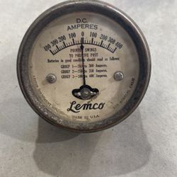 Vintage DC Meter