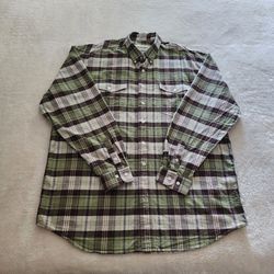 Cody James Plaid Print Long-Sleeve Button-Down Shirt, Men's Size XL - EUC

