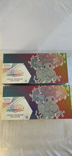 Pokémon Prismatic Evolutions Super-Premium Collection x2